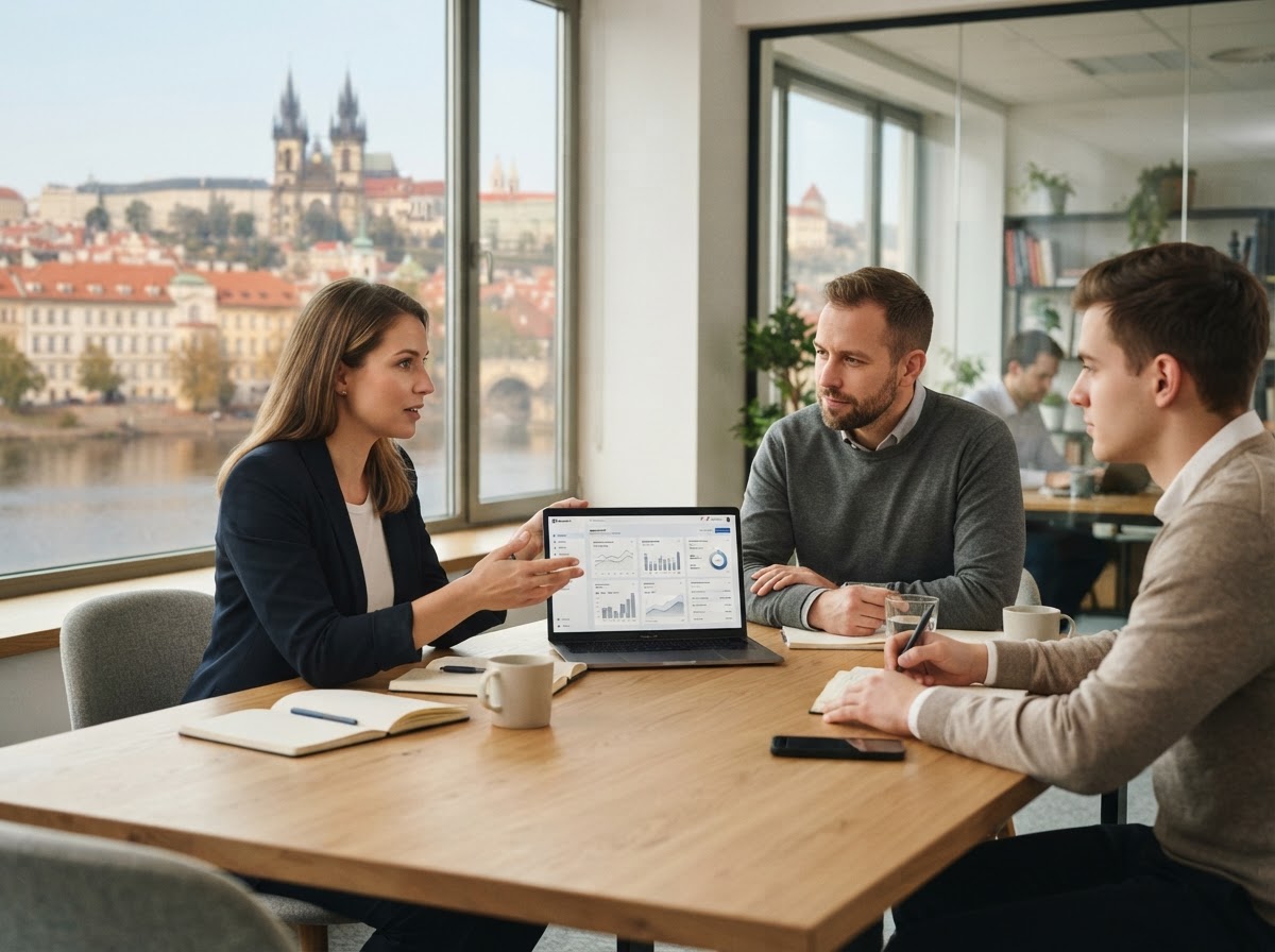 InvestCZ — tým a technologické zázemí platformy